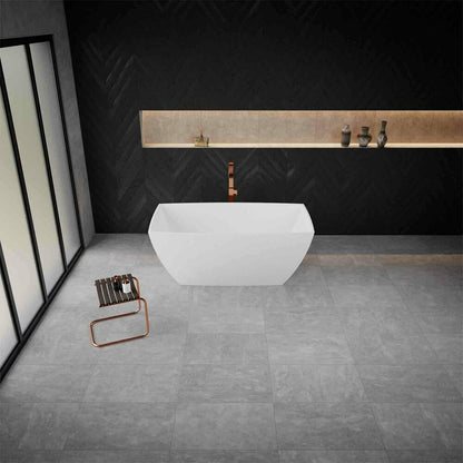 Vayer Gemini White Composite Freestanding Bathtub 147x74 cm