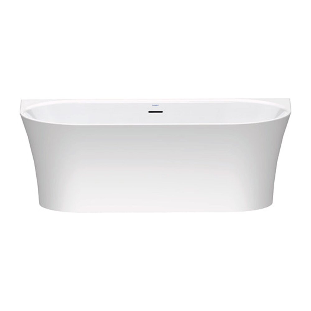 Свободностояща вана Duravit DuraSenja 150x75 cm бял финиш, стенен монтаж