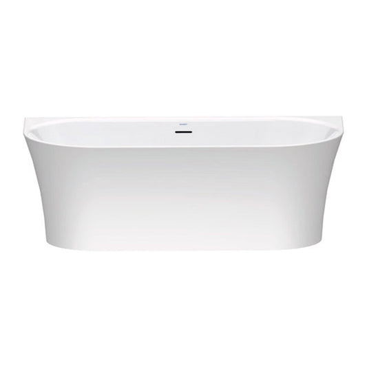 Свободностояща вана Duravit DuraSenja 150x75 cm бял финиш, стенен монтаж