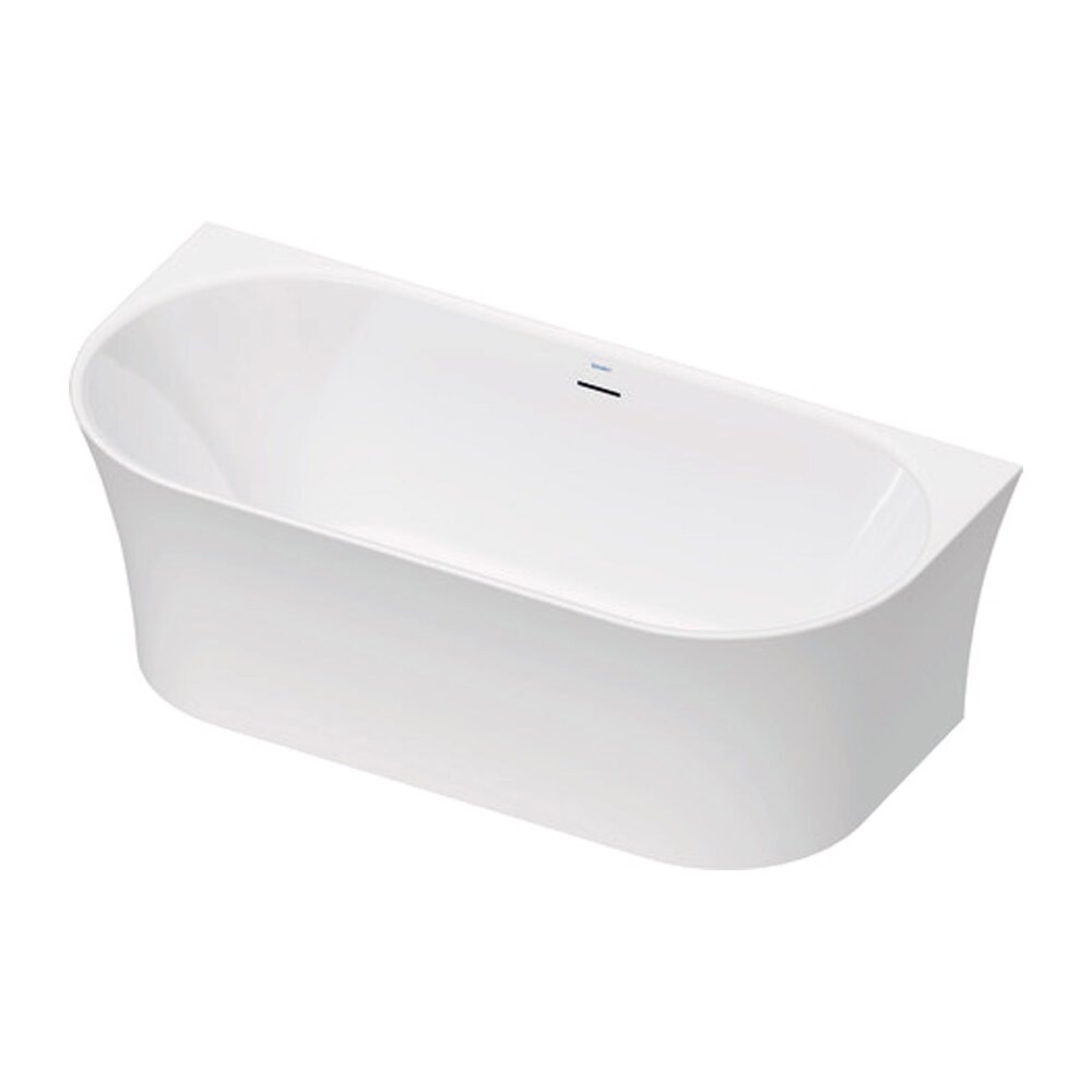 Свободностояща вана Duravit DuraSenja 150x75 cm бял финиш, стенен монтаж