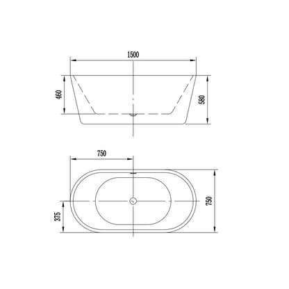 Фрийстейдинг вана Florida Denisa New 150x75 см