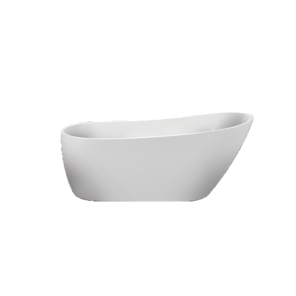 Florida Natalia New Freestanding Bathtub 152x76 cm Glossy White