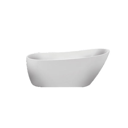 Florida Natalia New Freestanding Bathtub 152x76 cm Glossy White