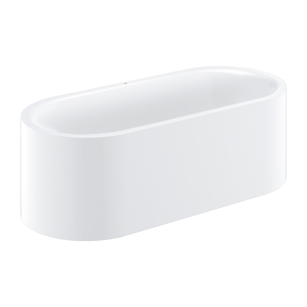 Freestanding bathtub Grohe Essence 180x80 cm white