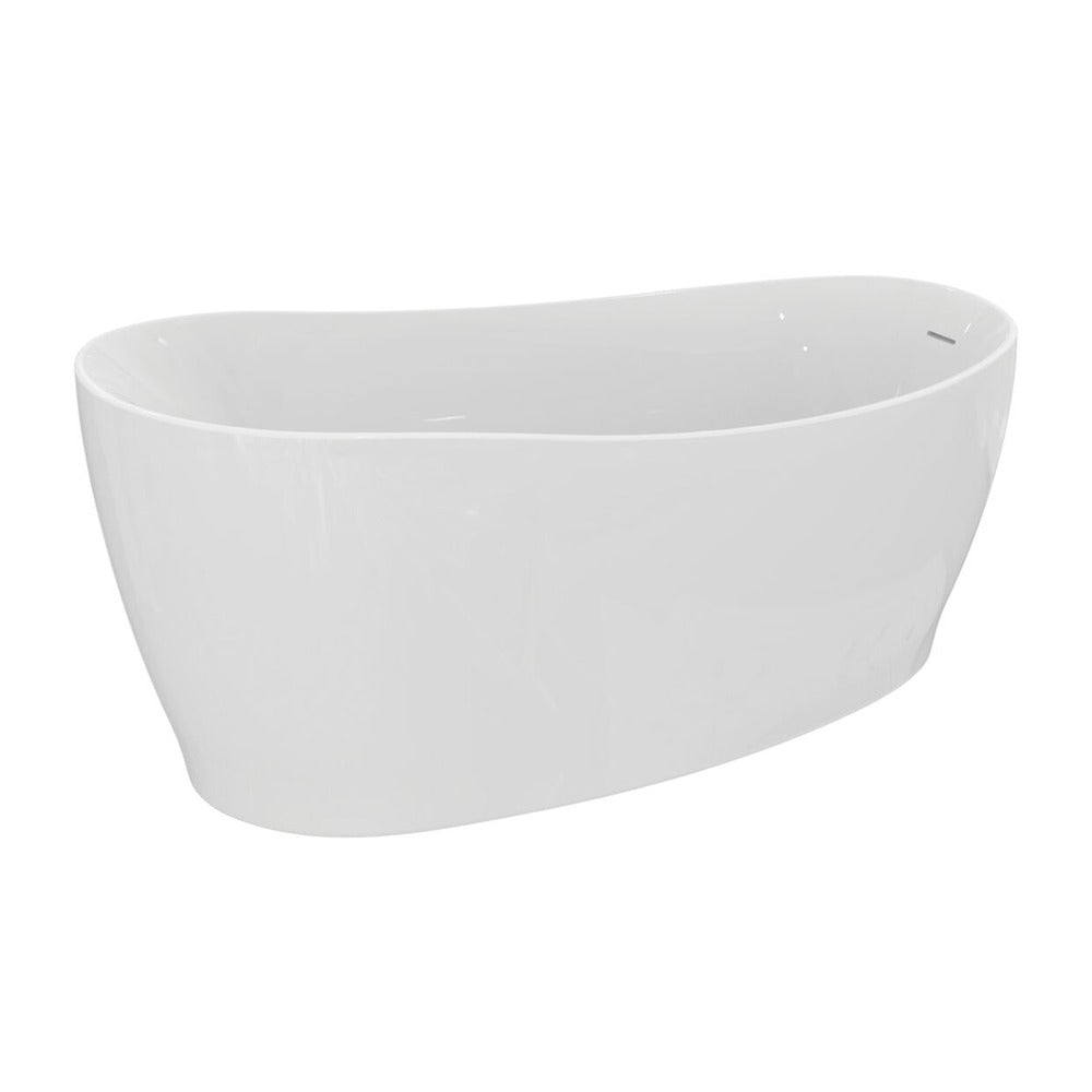 Freestanding Bathtub Ideal Standard Atelier Around 180x85 cm Glossy White
