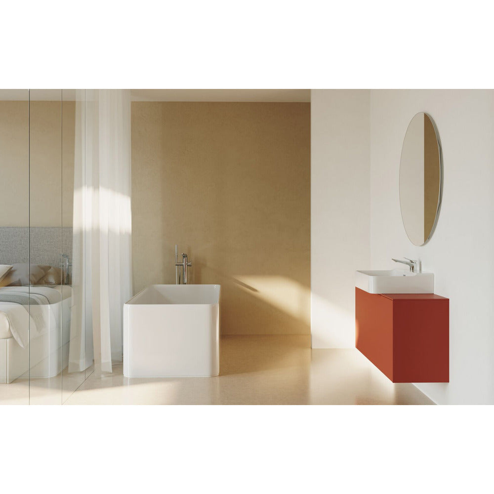 Freestanding Bathtub Ideal Standard Atelier Conca Matte White 180x80 cm