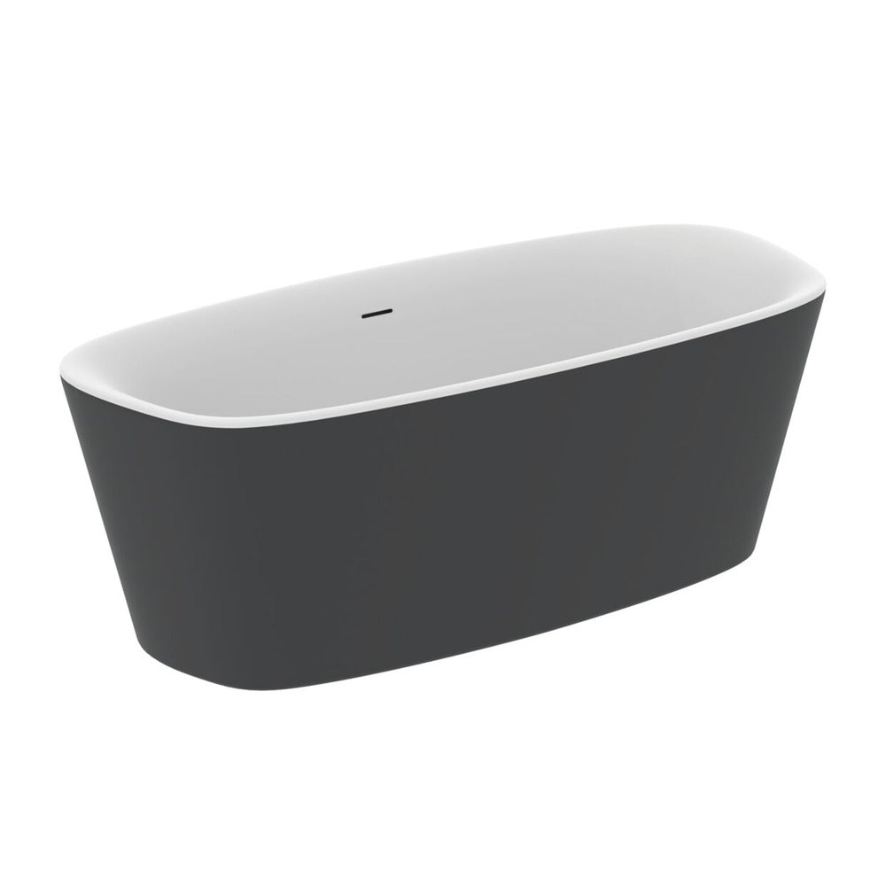 Свободностояща вана Ideal Standard Atelier Dea 170x75 см бяла - матово черна