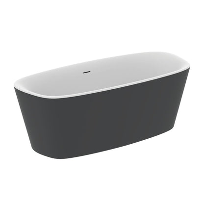 Свободностояща вана Ideal Standard Atelier Dea 170x75 см бяла - матово черна