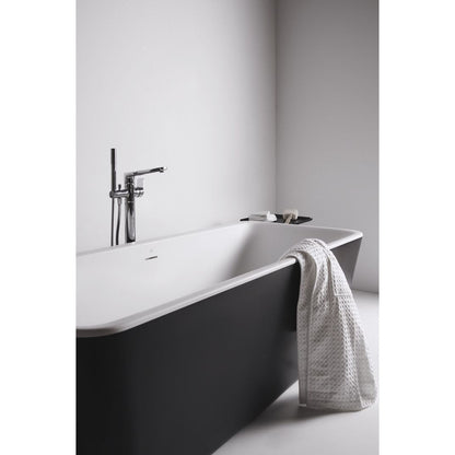 Свободностояща вана Ideal Standard Atelier Dea 170x75 см бяла - матово черна