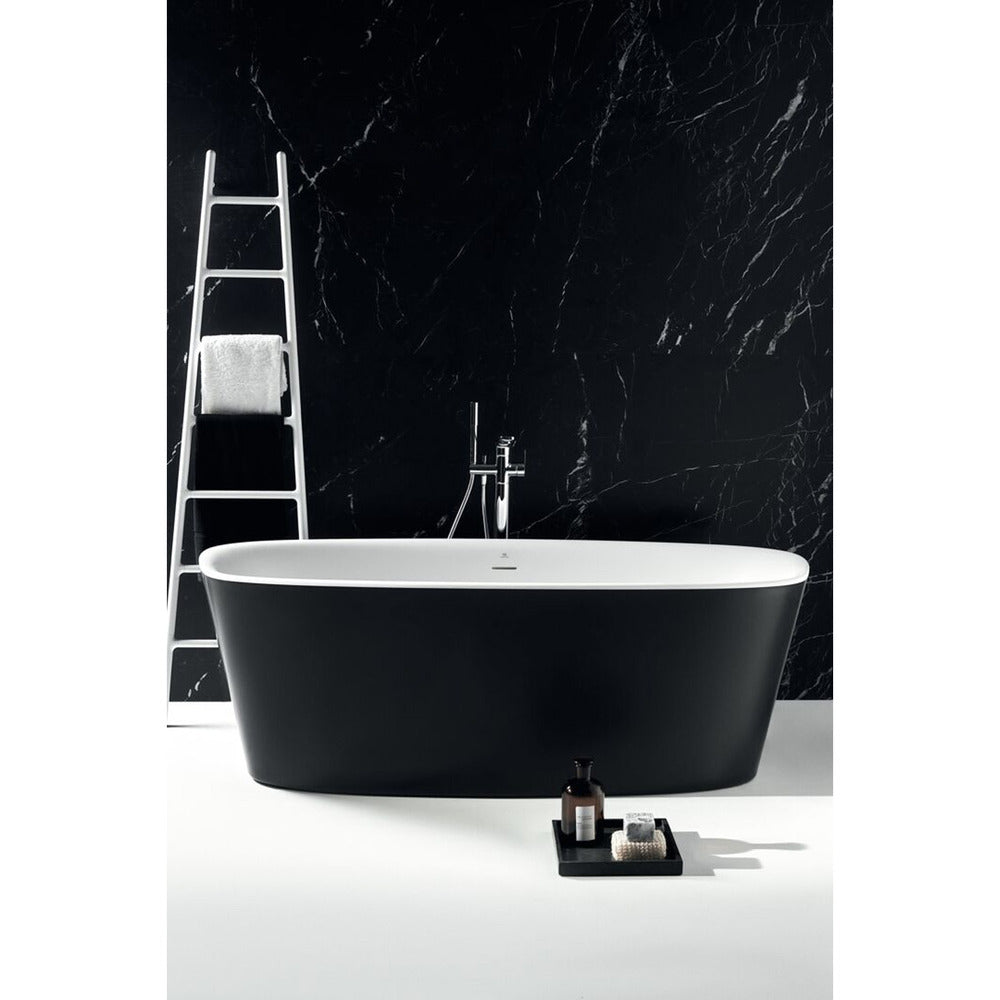 Свободностояща вана Ideal Standard Atelier Dea 170x75 см бяла - матово черна