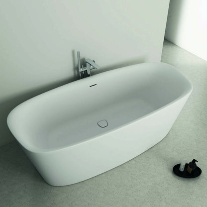 Freestanding Bathtub Ideal Standard Atelier Dea 180x80 cm Matte White
