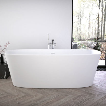 Freestanding Bathtub Ideal Standard Atelier Dea 180x80 cm Matte White