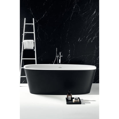 Фритендинг вана Ideal Standard Atelier Dea 190x90 см бяла - матова черна
