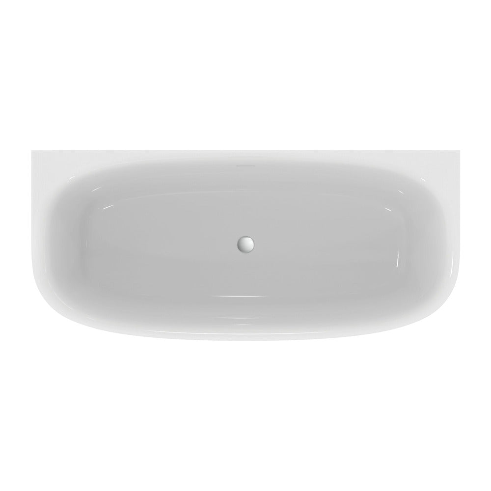 Фритенд баня Ideal Standard Atelier Dea 180x80 см бял лъскав, монтиран на стена, BTW
