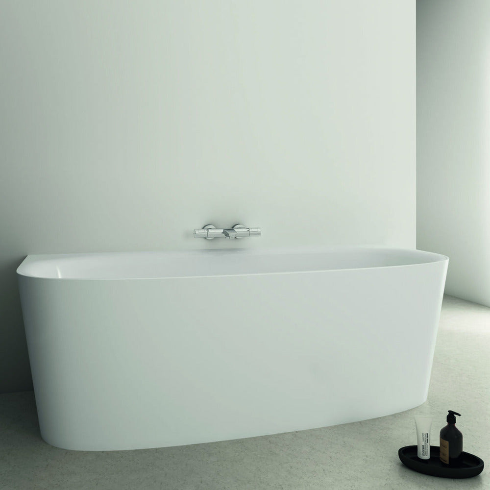 Фритенд баня Ideal Standard Atelier Dea 180x80 см бял лъскав, монтиран на стена, BTW