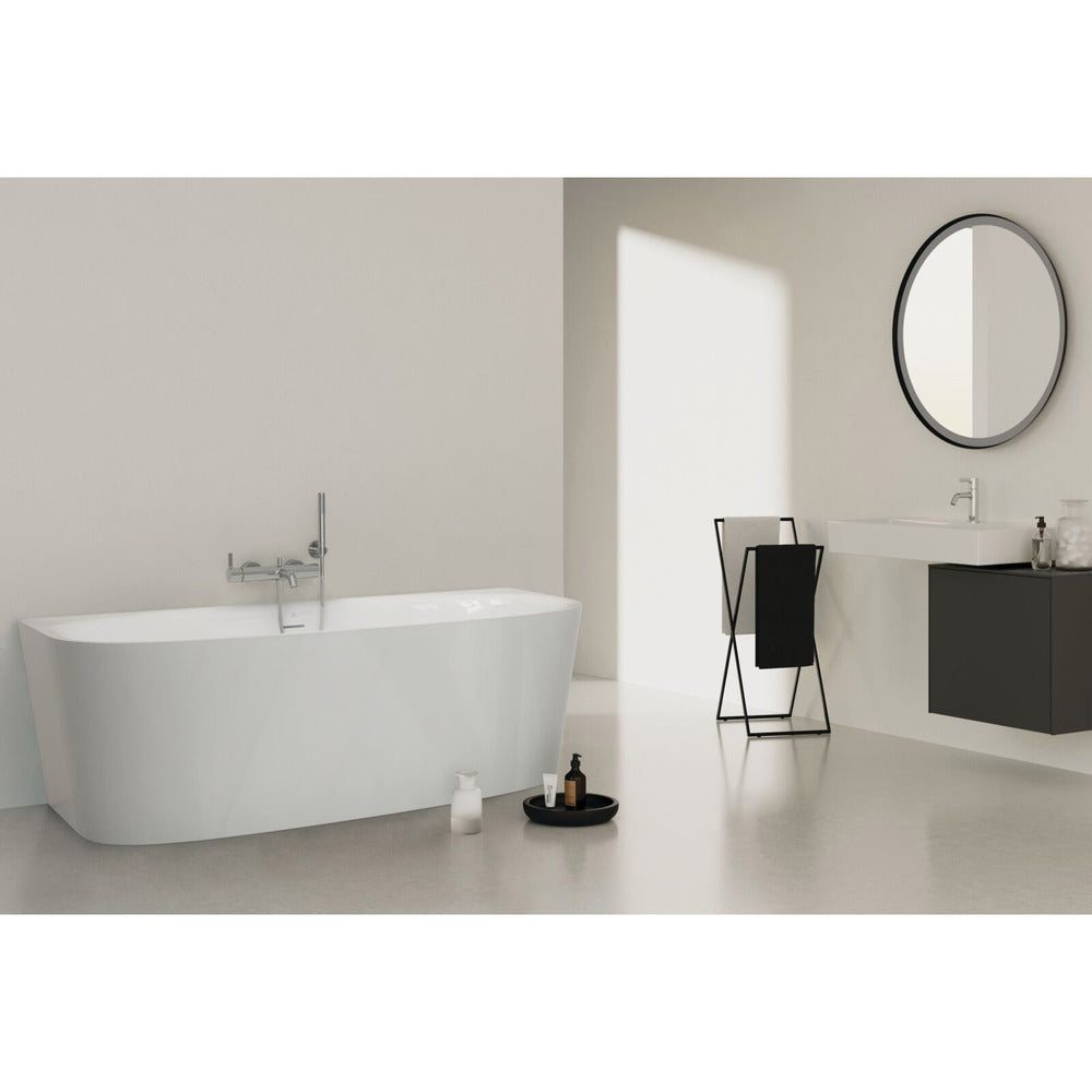 Фритенд баня Ideal Standard Atelier Dea 180x80 см бял лъскав, монтиран на стена, BTW