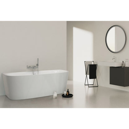 Фритенд баня Ideal Standard Atelier Dea 180x80 см бял лъскав, монтиран на стена, BTW