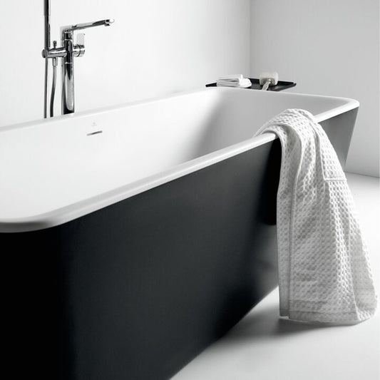 Freestanding Bathtub Ideal Standard Atelier Tonic II 180x80 cm Matte White - Black