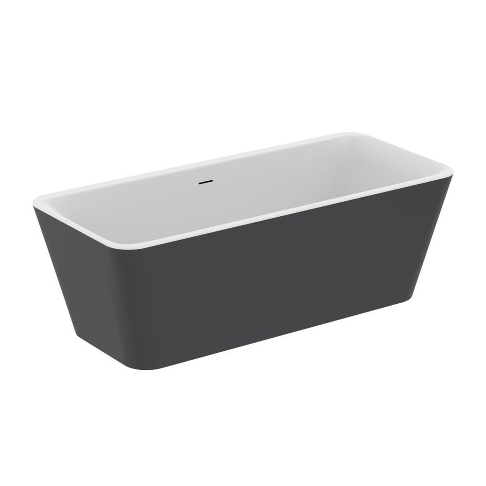 Сензорна вана Ideal Standard Atelier Tonic II бяла - черен мат 180x80 см