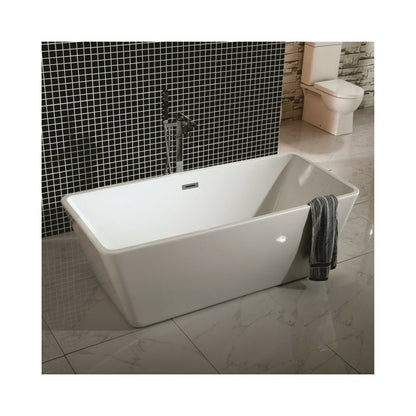 Свободностояща вана Inter Ceramic акрил бял 161.5x72 см