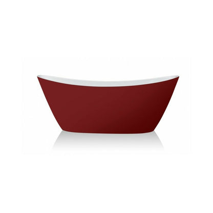 Стойностната вана Inter Ceramic червено-бяла 170x80 см