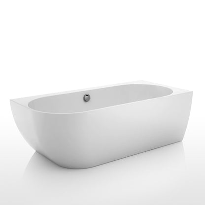 Вана freestanding Kreiner Vera 170x80 cm бяла, дясна, прикрепена към стена, BTW