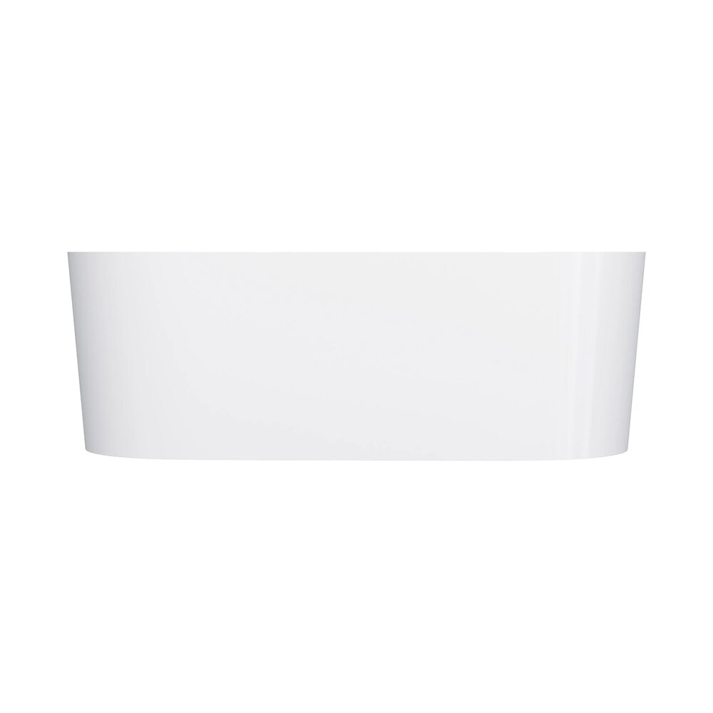 Вана freestanding Omnires Ovo M+ композит бял лъскав 160x75 см