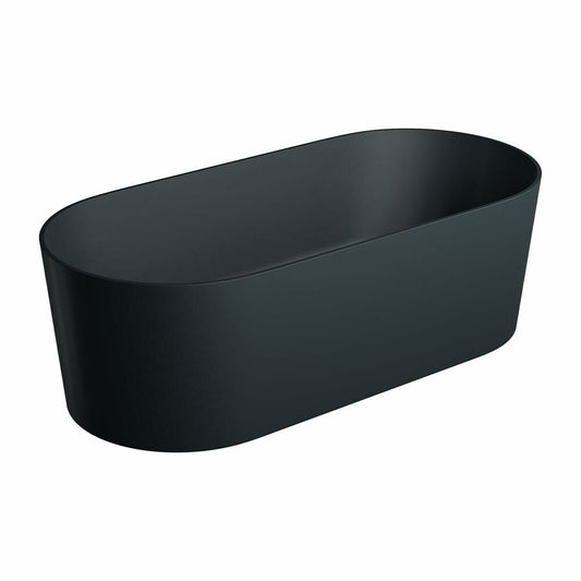 Freestanding Bathtub Omnires Ovo M+ Black/Lava 160x75 cm