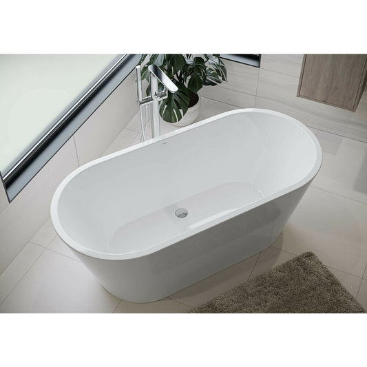 Cersanit Crea Oval Freestanding Bathtub 160x75 cm