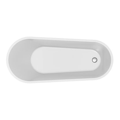 Cersanit ZEN Oval Freestanding Bathtub 167x72 cm