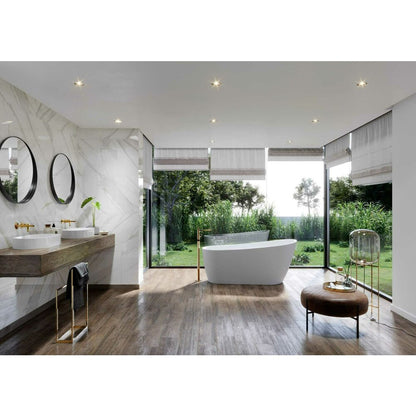 Cersanit ZEN Oval Freestanding Bathtub 167x72 cm