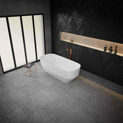 Vayer Serpens 2 Freestanding Bathtub White 165x75 cm