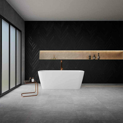 Vayer Volans Freestanding Bathtub White 151x72 cm Without Overflow