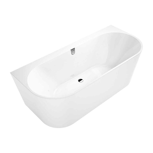 Villeroy&Boch Oberon 2.0 Freestanding Bathtub 180x80 cm Alpine White Wall-Mounted, BTW