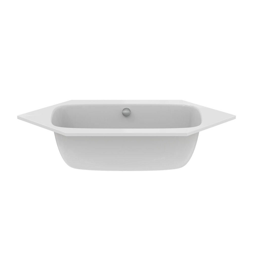 Ъглова вана Ideal Standard i.life хексагонална 190X90 см бяла лъскава