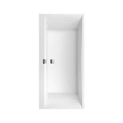 Правоъгълна композитна вана Villeroy&Boch Squaro Edge12 190x90 см Quaryl