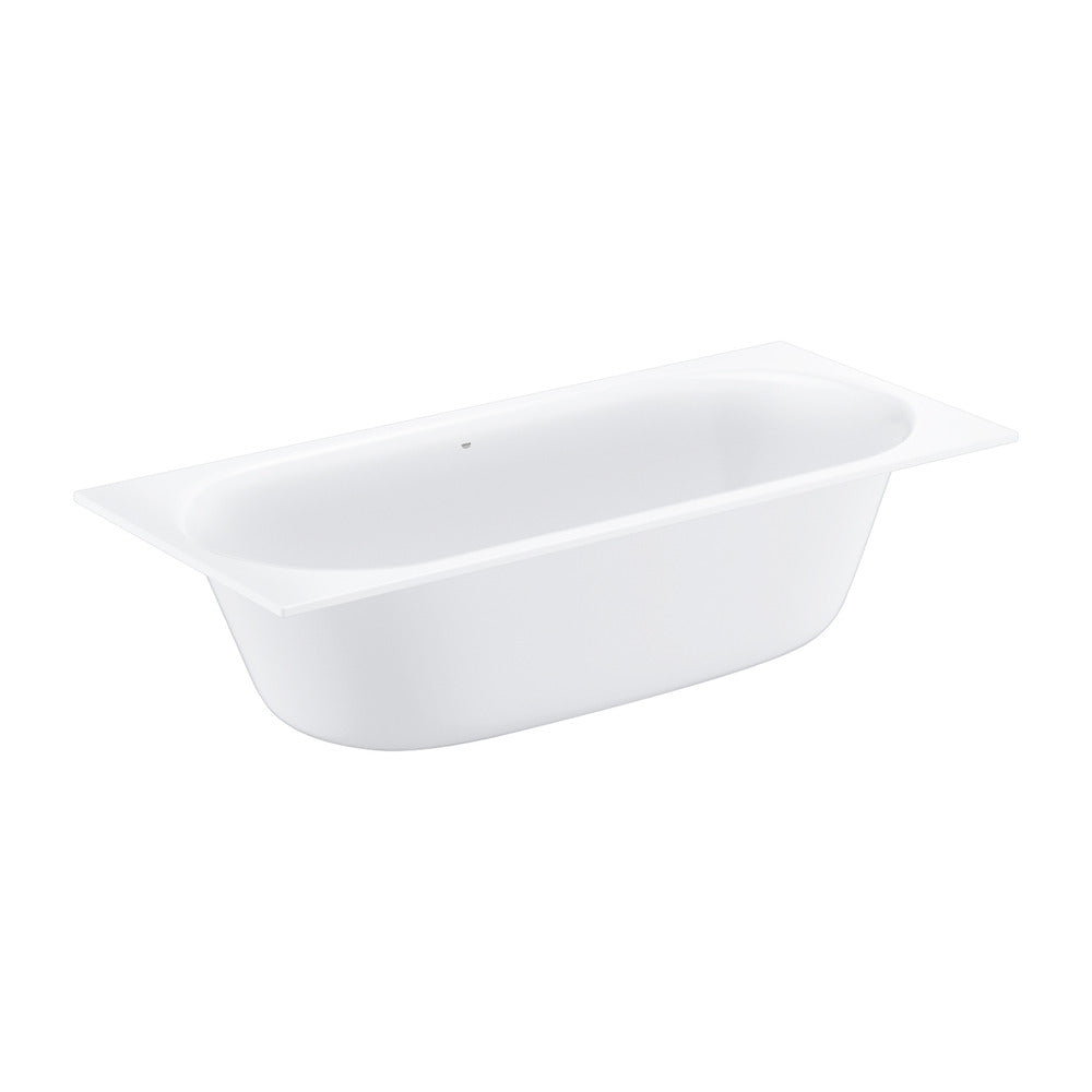 GROHE Essence Rectangular Bathtub 180x80 cm in Alpine White