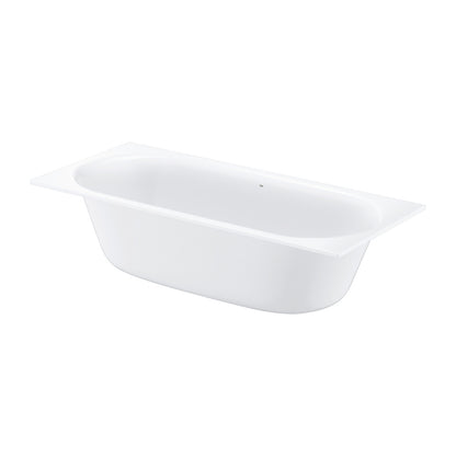 GROHE Essence Rectangular Bathtub 180x80 cm in Alpine White