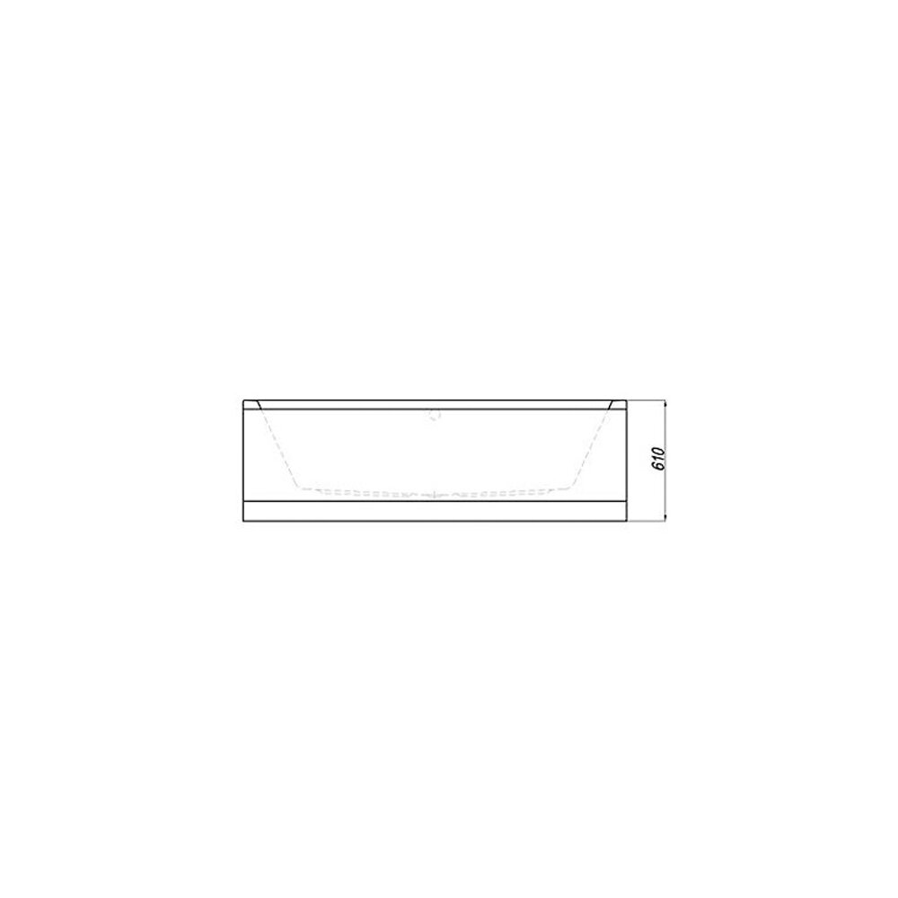 Kolpasan Elektra Rectangular Bathtub 190x90 cm