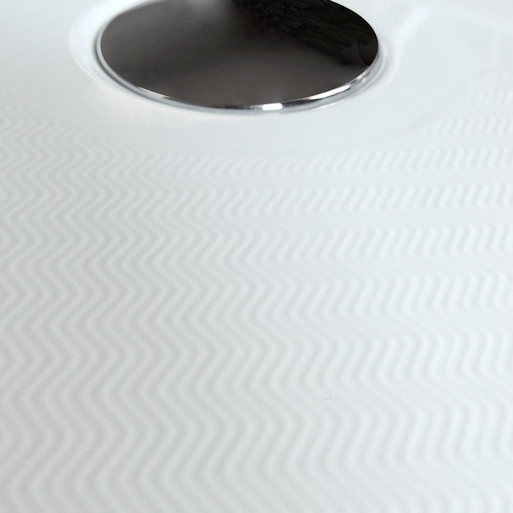 Композитен душ под Roth Rectan-M 120x90 cm бял