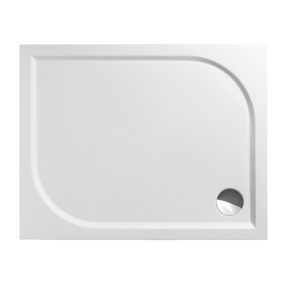 Композитен душ под Roth Rectan-M 120x90 cm бял