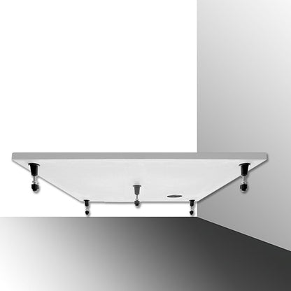 Композитен душ под Roth Rectan-M 120x90 cm бял