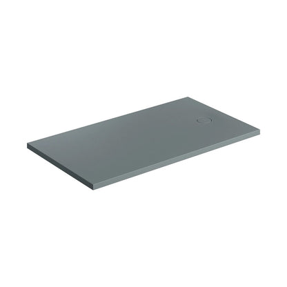 Правоъгълна душ кабина Omnires AquaRock M+ матова сив пепел 90x140 cm