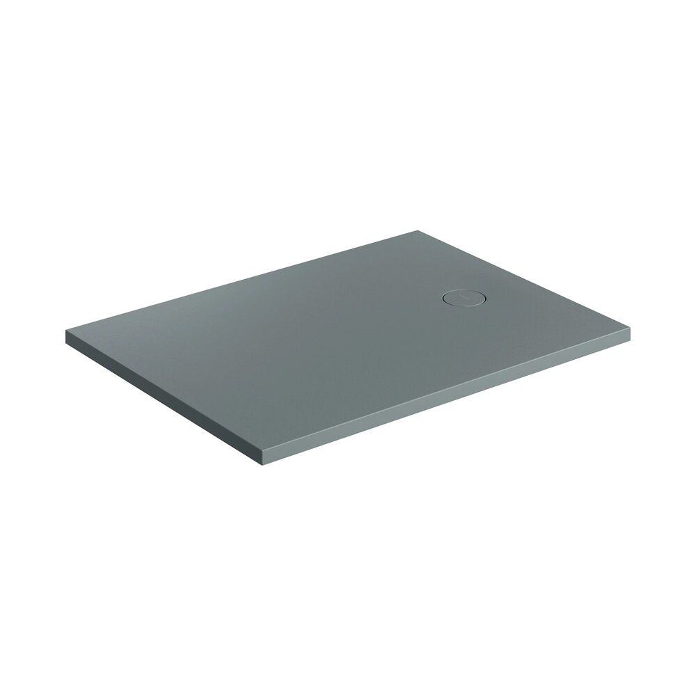 Правоъгълна душ кабина Omnires AquaRock M+ сив мат 80x100 cm