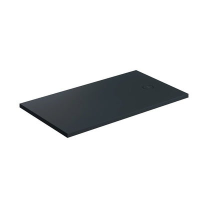 Правоъгълна душ кабина Omnires AquaRock M+ черен мат 80x140 cm