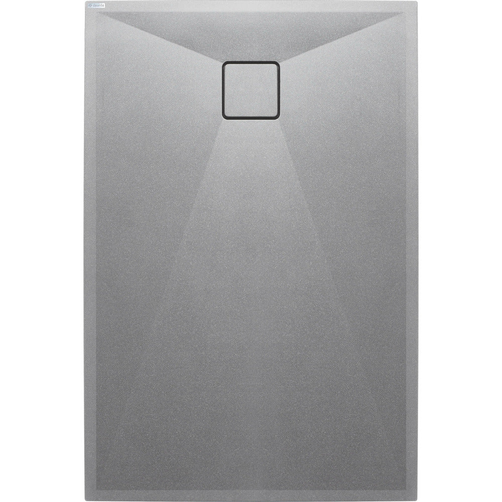 Deante Correo Shower Tray Metallic Grey 80x140 cm