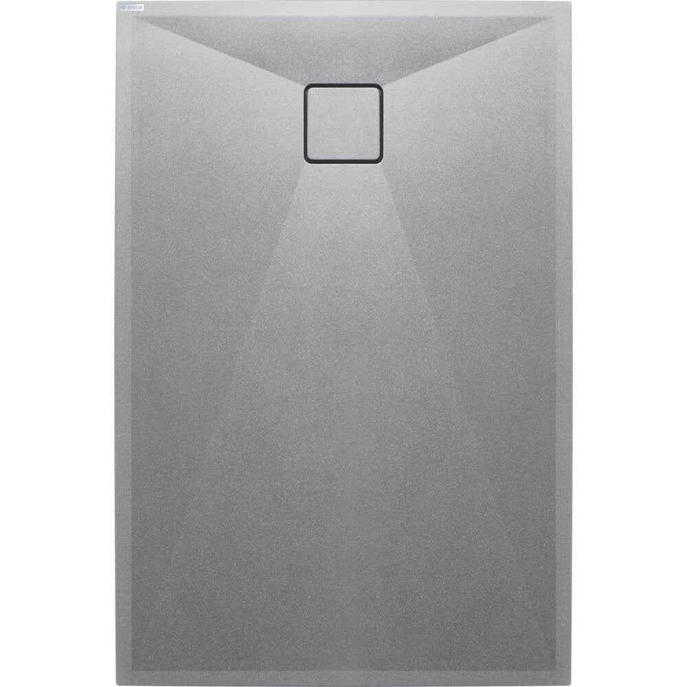Deante Correo Grey Granite Rectangular Shower Tray 100x70 cm