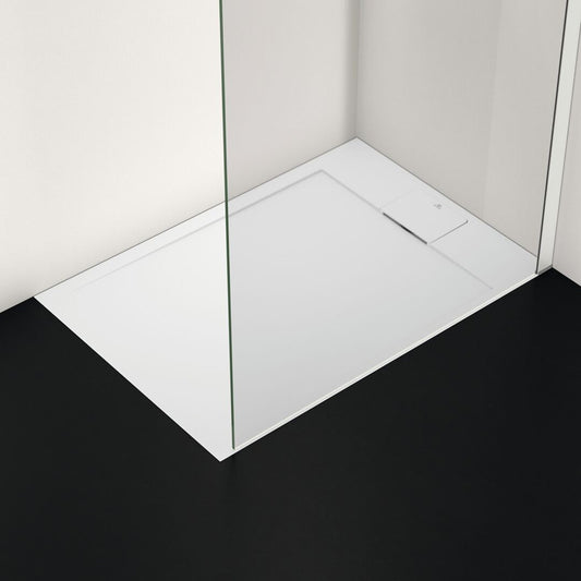 Ideal Standard i.life Ultra Flat S Rectangular Shower Tray Pure White 100x70 cm