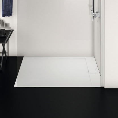 Правоъгълна душ кабина Ideal Standard i.life Ultra Flat S бяла 120x90 см