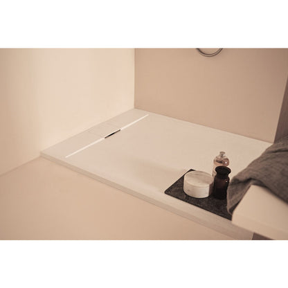 Правоъгълна душ кабина Ideal Standard i.life Ultra Flat S бяла 120x90 см